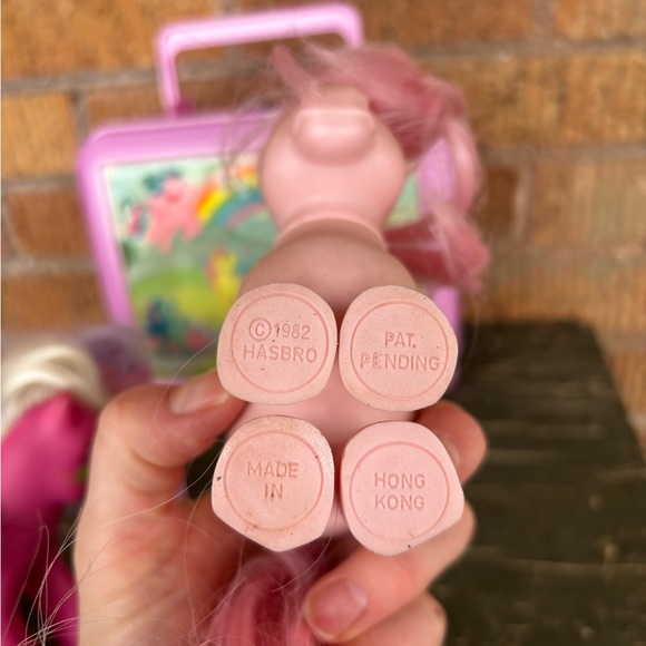 Vintage My Little Pony G1 Lot of 3 Ponies, Lunchbox 1980s - Picture 9 of 16